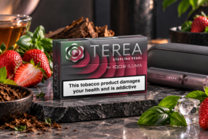 TEREA Starling Pearl: Tobacco, Tea, Berry and Herbal Notes in a Capsule Stick